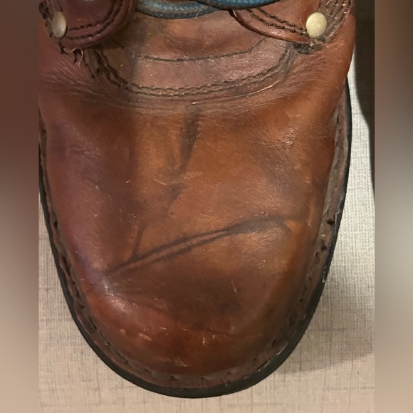 Georgia Boot Eagle Light Work Boot in Russet Wildwood, size 9 - Picture 4 of 9